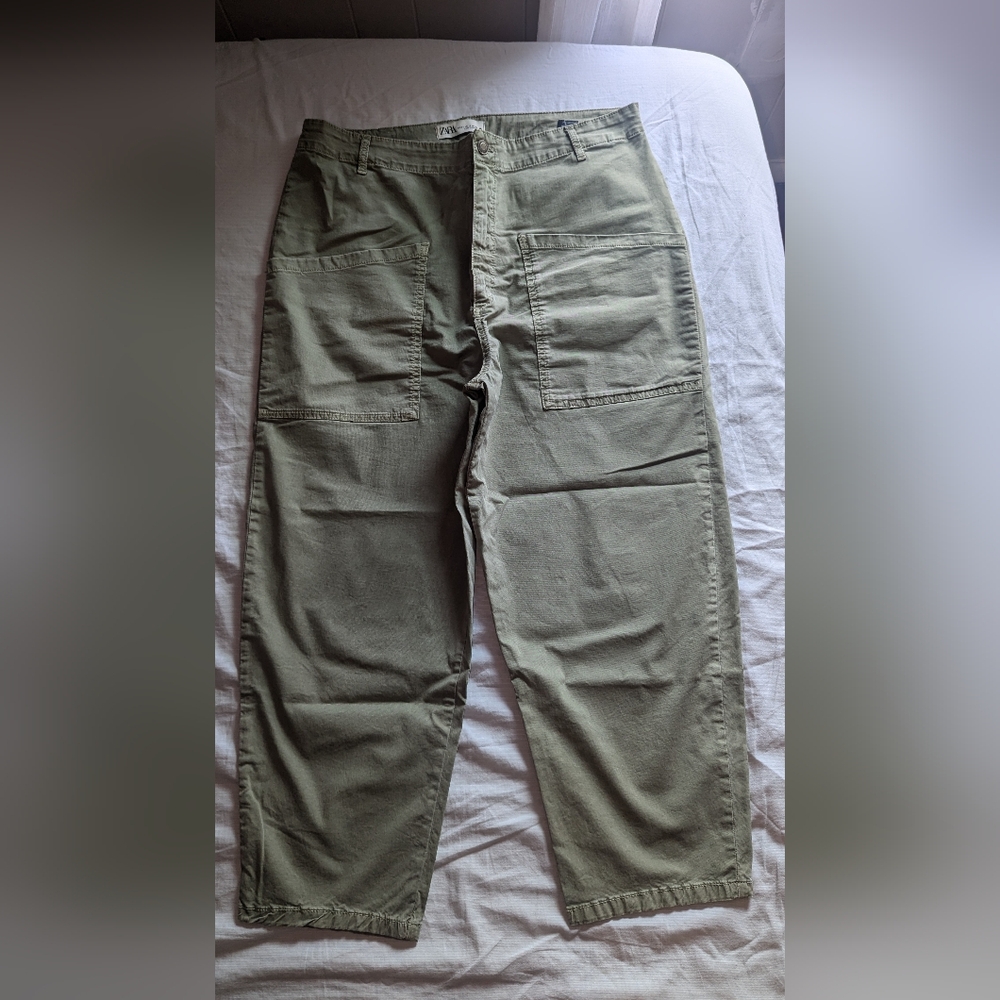 Zara Cropped Chino